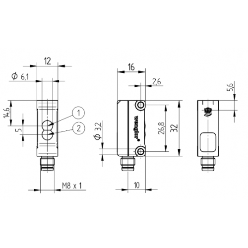 XK89PA7 Retro-Reflex Sensors